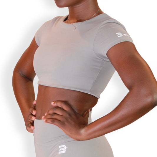 Runners Seamless Short Sleeve Crop Top