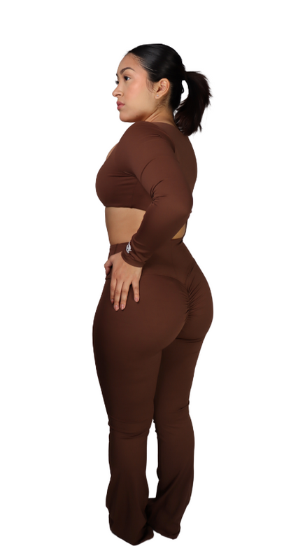 Mocha Phlared Leggings